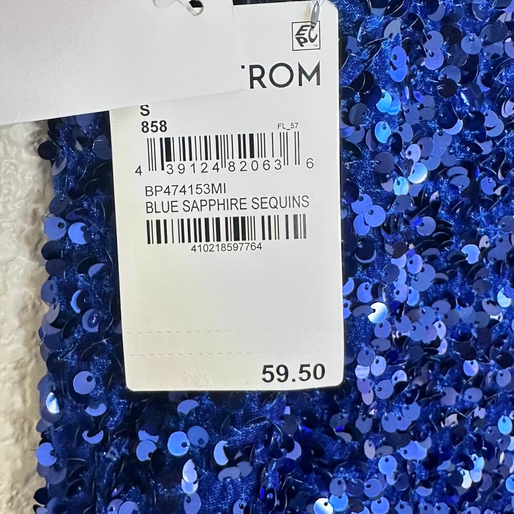 bp. Royal Blue Sequin Mini Dress - Picture 10 of 10